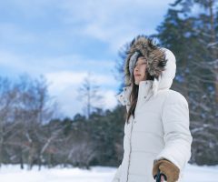 コートのファーのクリーニング